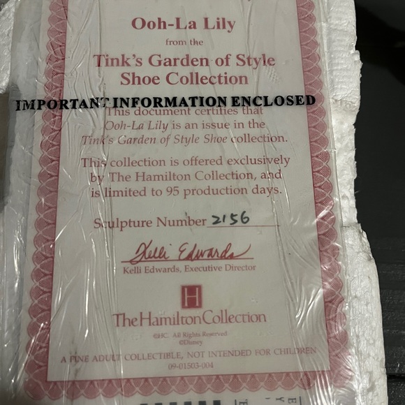 Tink’s Garden of Style Shoe Collection, Ooh-La Lily - Picture 6 of 8